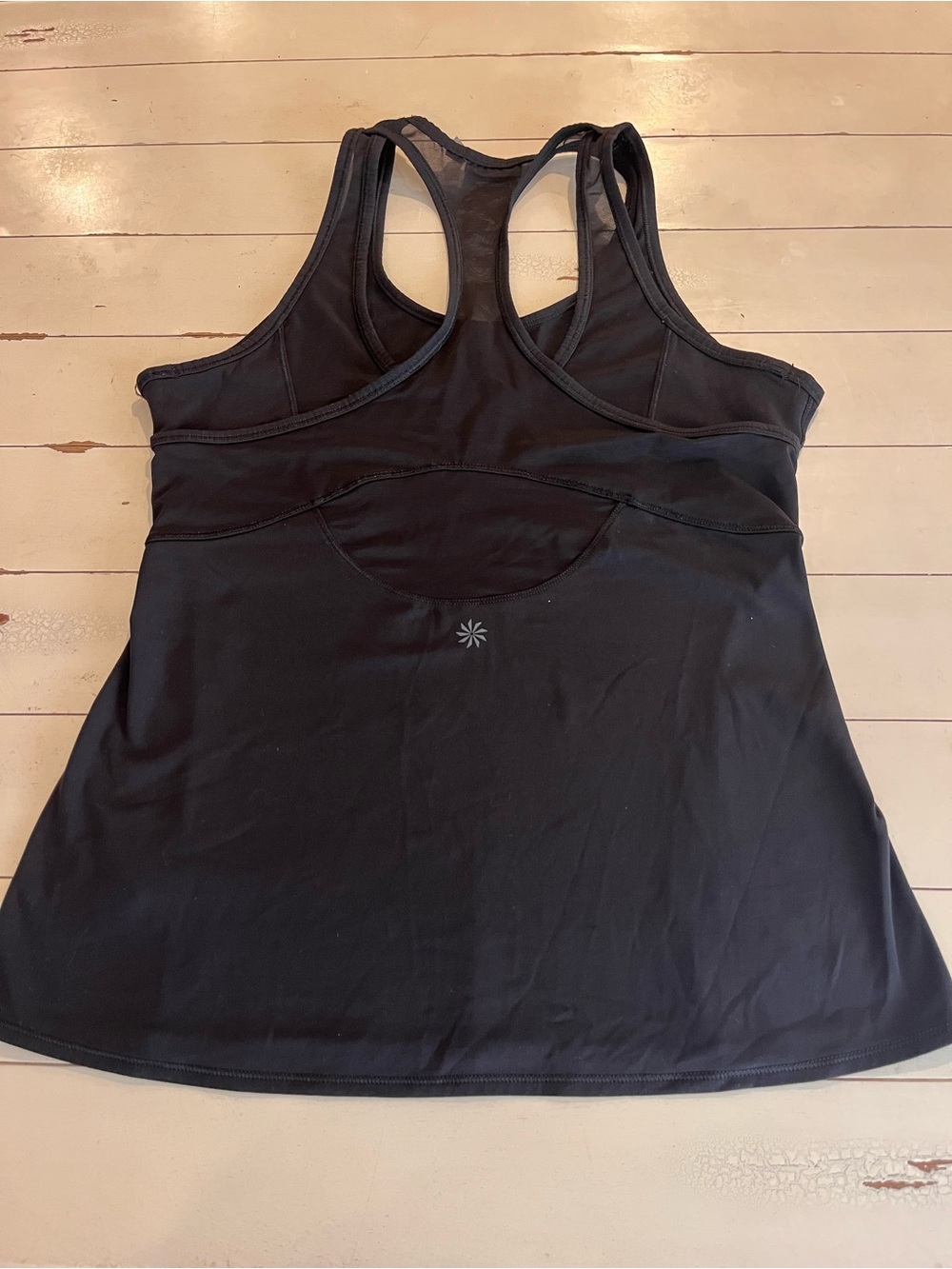 Athleta Black Racerback Performance Tank - Picture 3 of 4